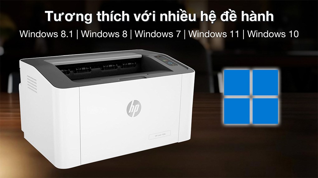 Máy in laser trắng đen đơn năng HP 108A